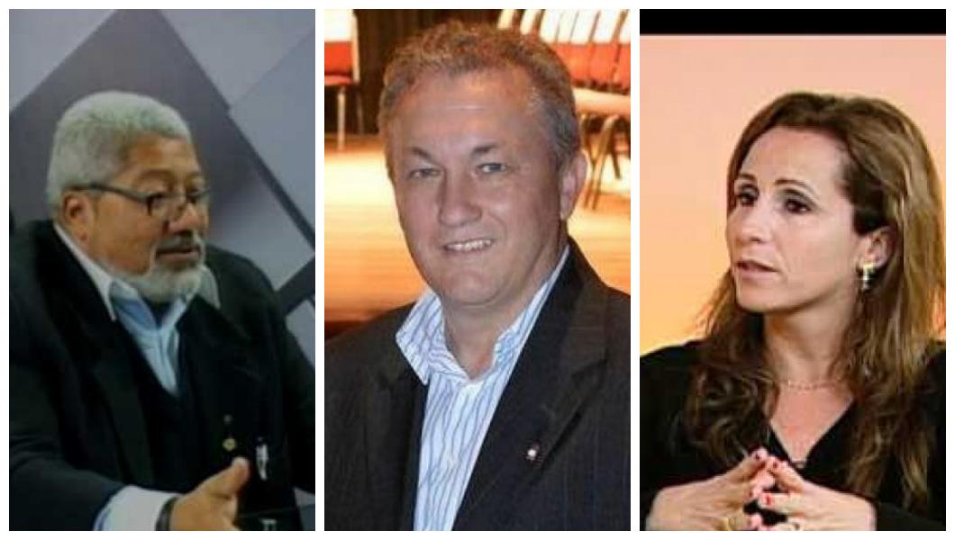 Dagoberto Goulart, Fabiano Haubert e Andrea Guedes