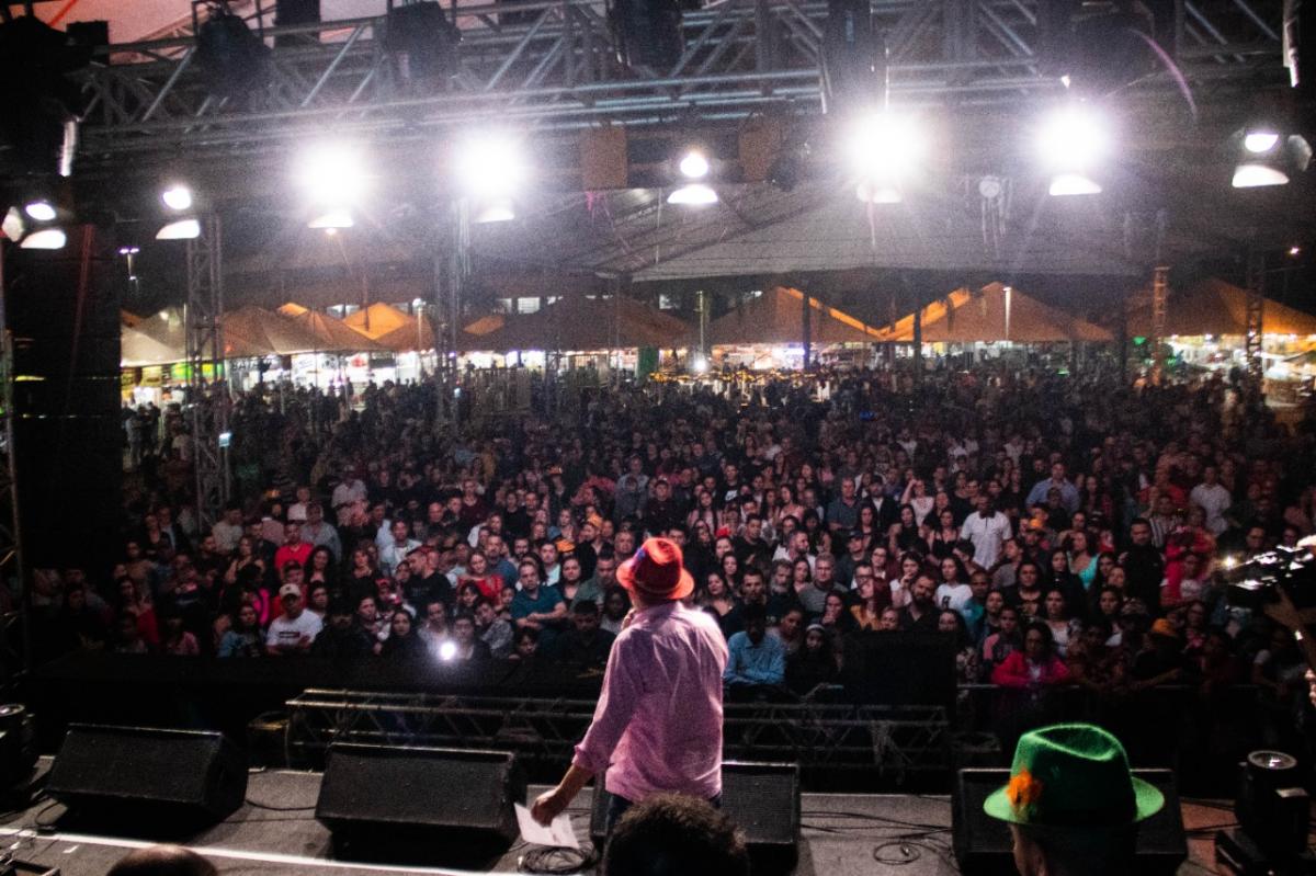Prefeito Vanazzi fala aos leopoldenses na São Leopoldo Fest